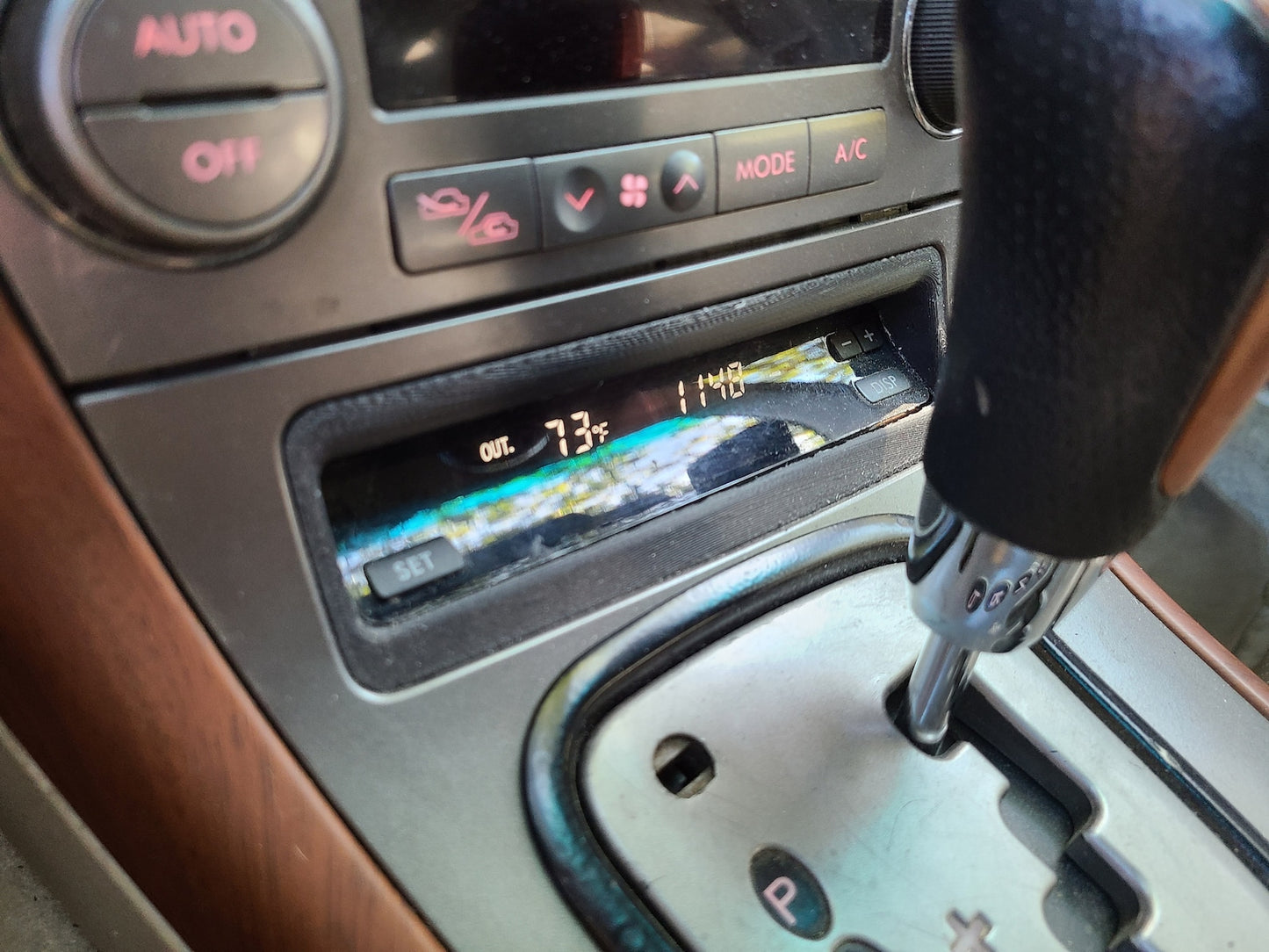 Subaru Outback/Legacy 3rd Gen Clock Relocation Kit