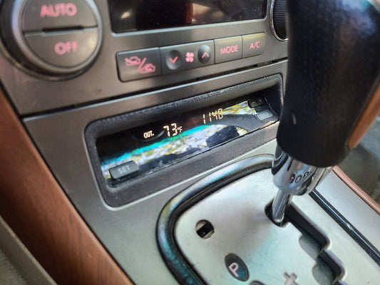 Subaru Outback/Legacy 3rd Gen Clock Relocation Kit