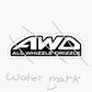All Whizzle Drizzle Sticker - Subaru AWD